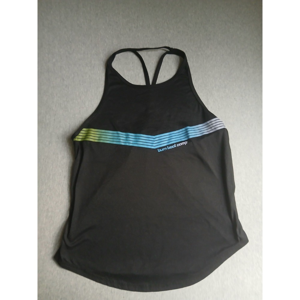 Burn Boot Camp Top Medium Lot Of 2 Tank Active Athletic Preppy Racerback - Picture 2 of 11